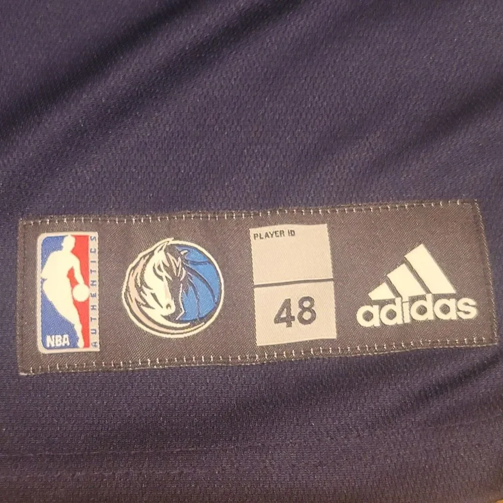 Adidas NBA Dallas Mavericks Josh Howard Authentics Basketball Jersey Blue 48